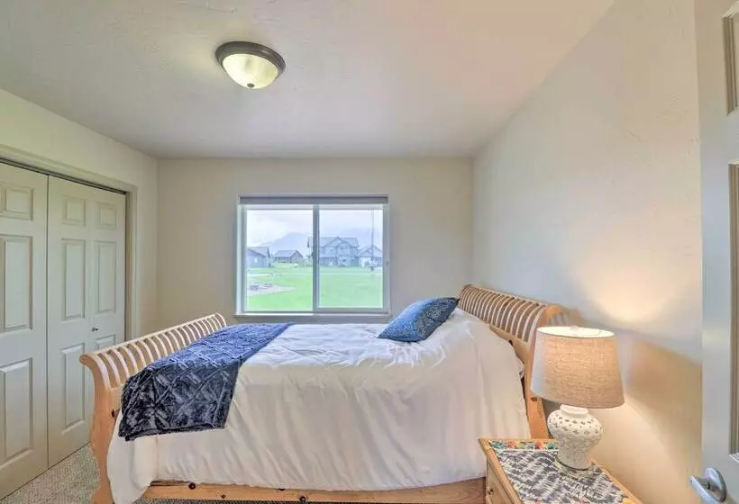 Columbia Falls Home W/ 1 Acre Yard & Views!