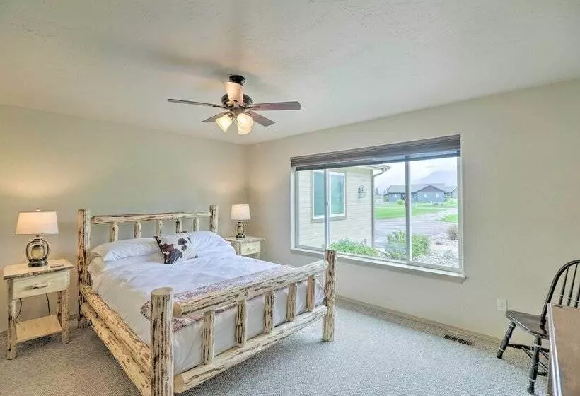 Columbia Falls Home W/ 1 Acre Yard & Views!