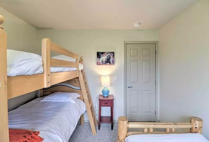 Columbia Falls Home W/ 1 Acre Yard & Views!