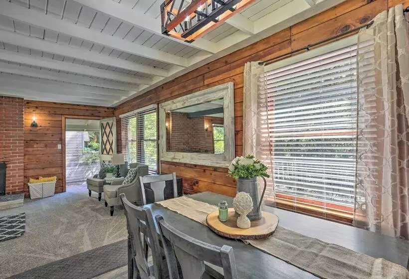 Half Mi To Shaver Lake: Cabin W/ Wraparound Deck