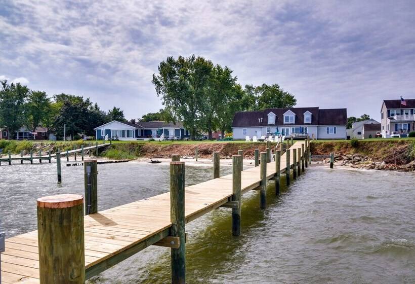 Choptank River Beach Home W/ Pier In Cambridge!