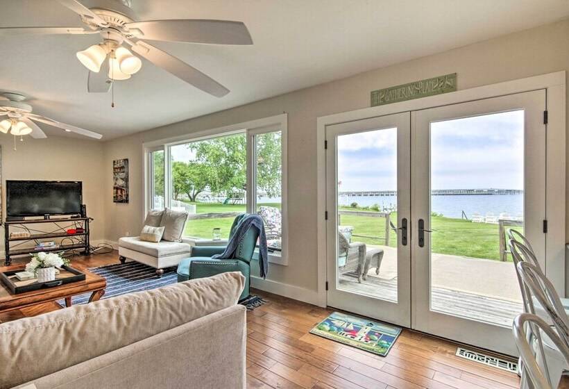 Choptank River Beach Home W/ Pier In Cambridge!