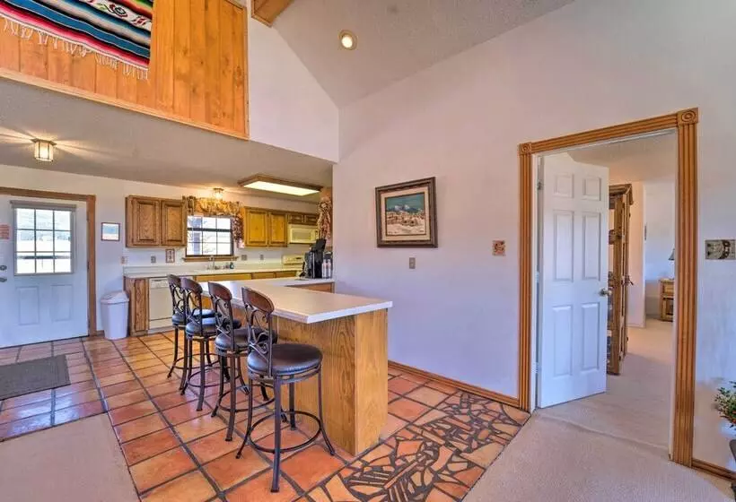 New Mexico Cabin Hideaway W/ Eagle Nest Lake Views