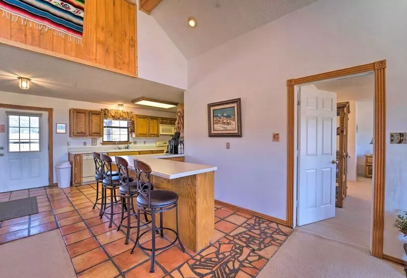 New Mexico Cabin Hideaway W/ Eagle Nest Lake Views