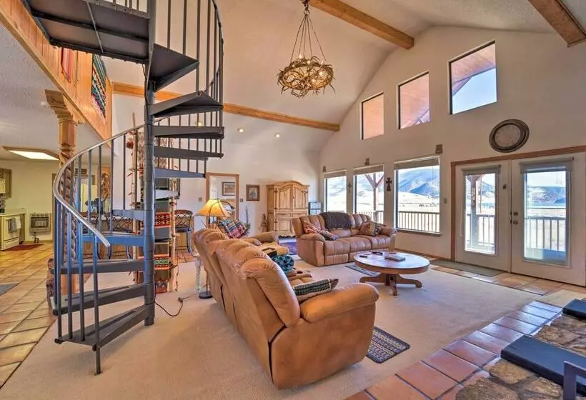 New Mexico Cabin Hideaway W/ Eagle Nest Lake Views