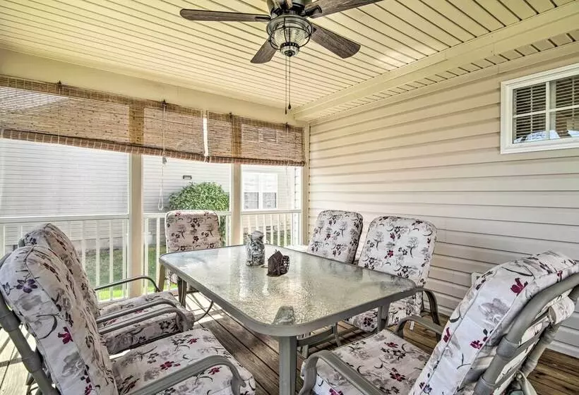 Lovely Ocean View Retreat, 3 Mi To Bethany Beach!