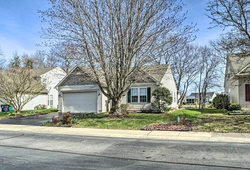 Lovely Ocean View Retreat, 3 Mi To Bethany Beach!