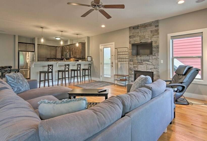 Modern Asheville Greenway Residence W/ 2 Decks!