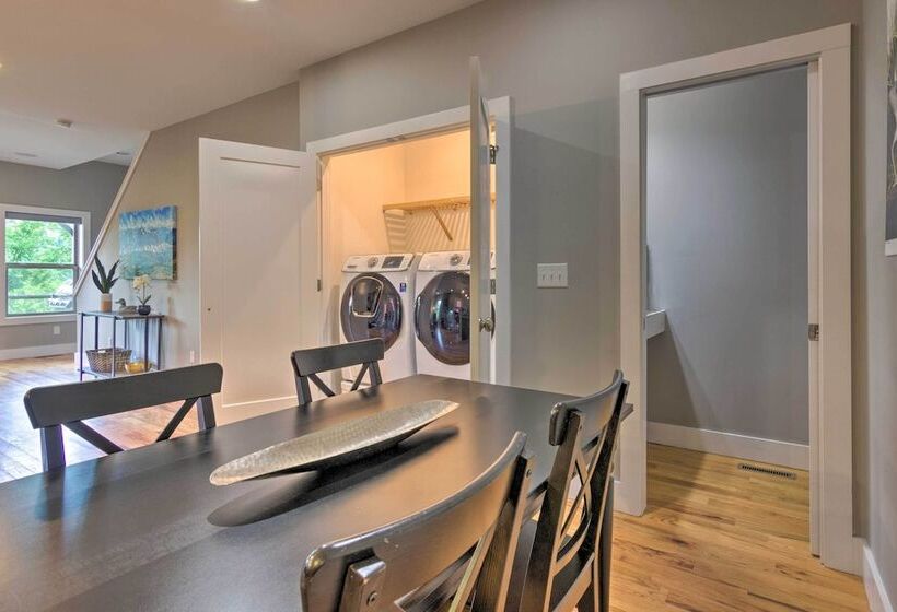 Modern Asheville Greenway Residence W/ 2 Decks!