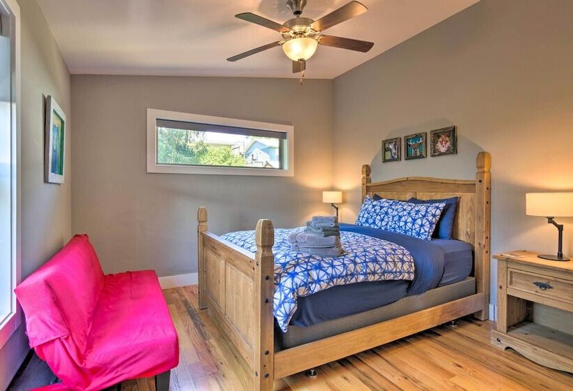 Modern Asheville Greenway Residence W/ 2 Decks!