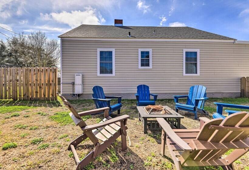 New Bern Retreat W/ Fire Pit ~ 1 Mi To Dtwn!