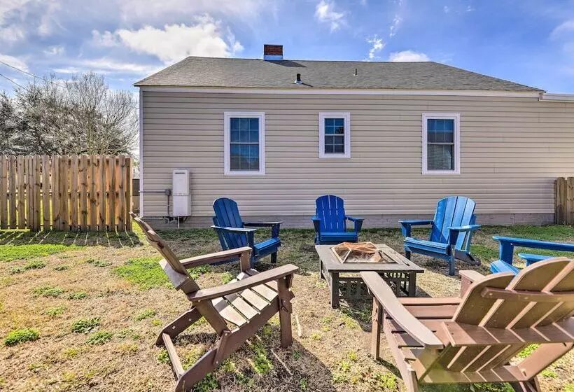 New Bern Retreat W/ Fire Pit ~ 1 Mi To Dtwn!