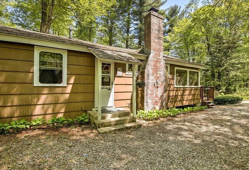 Pet Friendly Cabin W/ Fire Pit, Bbq & Great Deck!