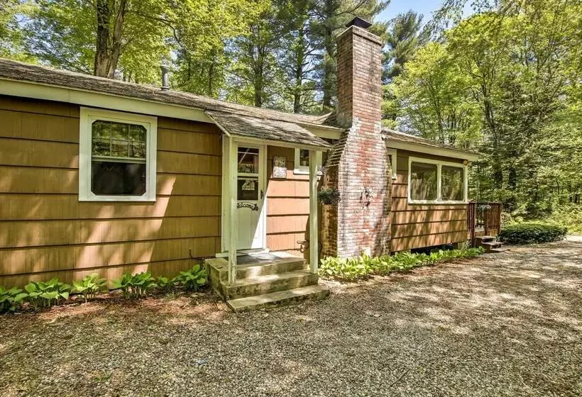 Pet Friendly Cabin W/ Fire Pit, Bbq & Great Deck!