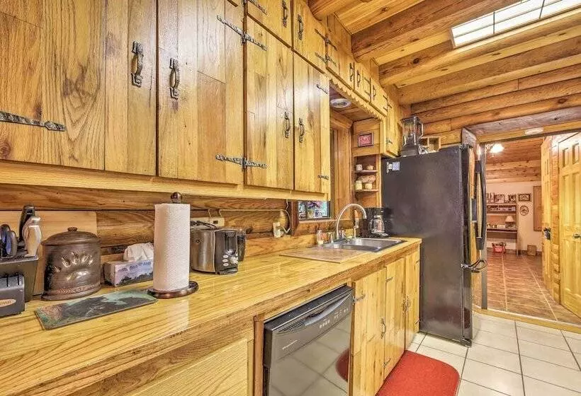 Quiet Inverness Log Cabin W/ Furnished Deck!