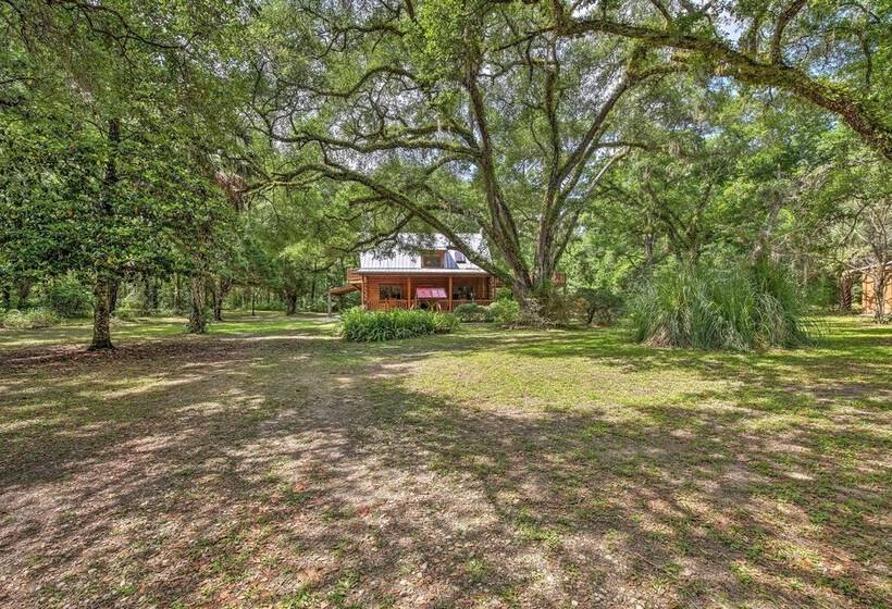 Quiet Inverness Log Cabin W/ Furnished Deck!