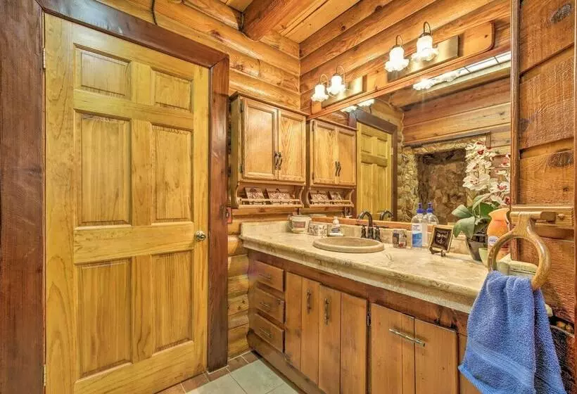 Quiet Inverness Log Cabin W/ Furnished Deck!