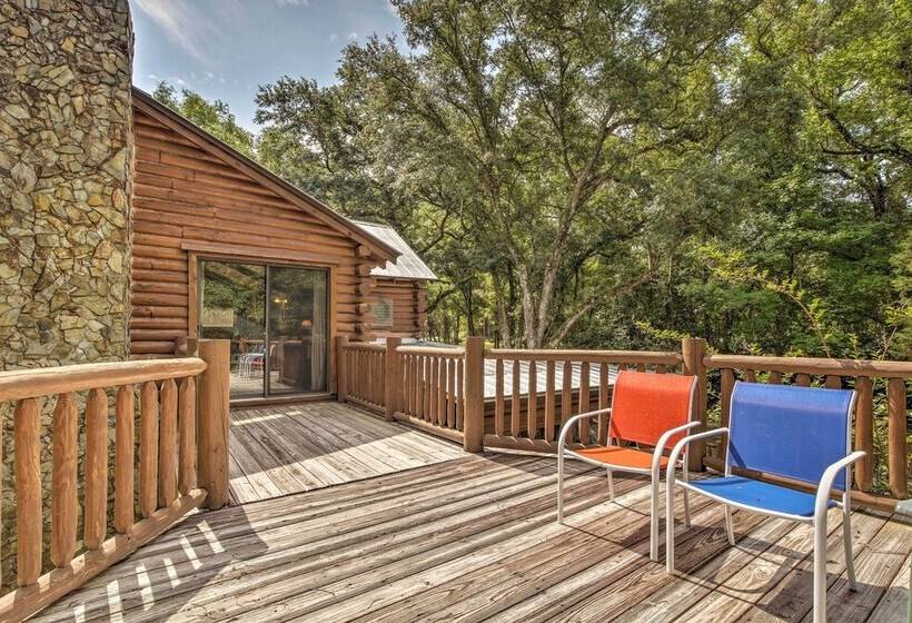 Quiet Inverness Log Cabin W/ Furnished Deck!