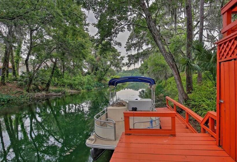 Riverfront Dunnellon Home W/ Private Dock!