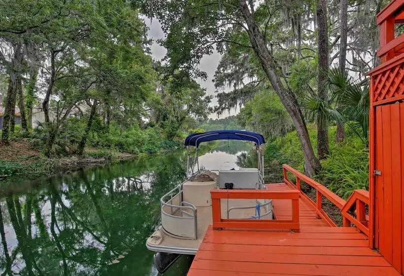 Riverfront Dunnellon Home W/ Private Dock!