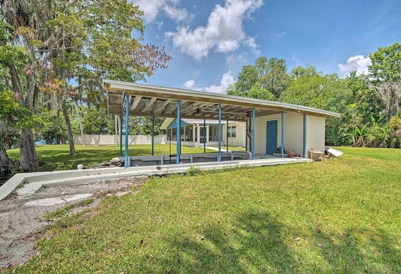 Riverview Homosassa Escape W/ Dock + Lanai!