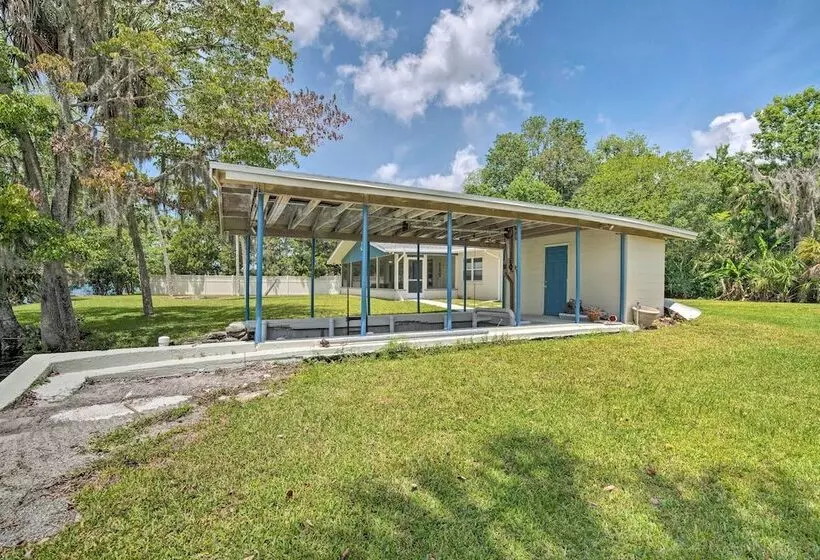 Riverview Homosassa Escape W/ Dock + Lanai!