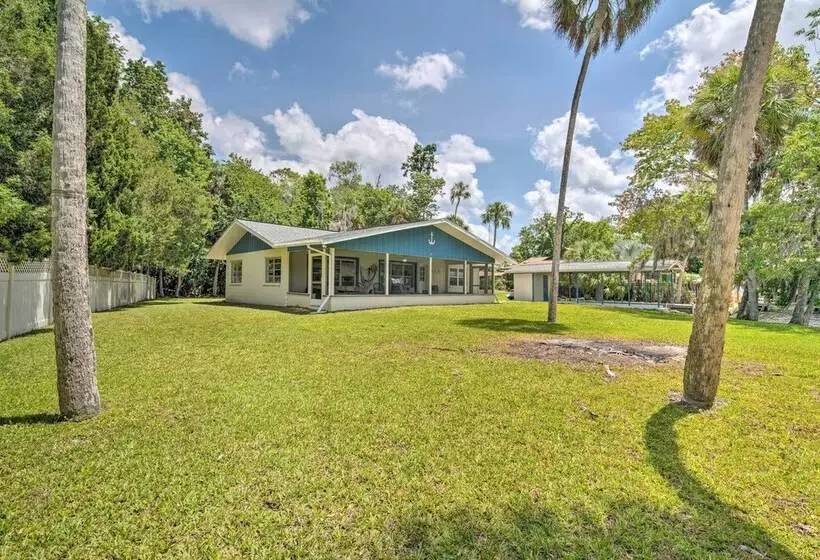 Riverview Homosassa Escape W/ Dock + Lanai!