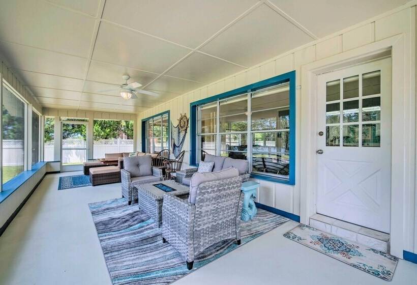 Riverview Homosassa Escape W/ Dock + Lanai!