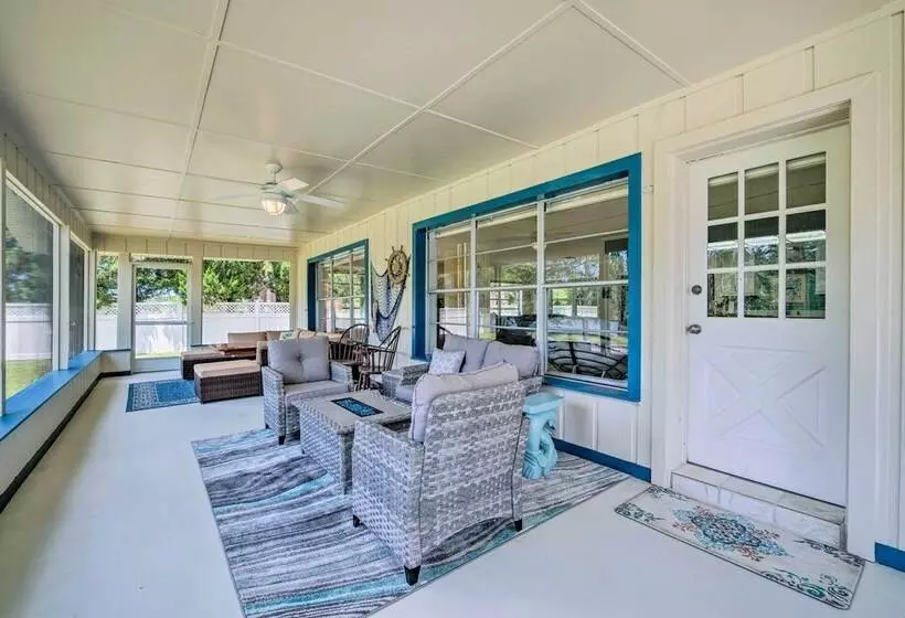 Riverview Homosassa Escape W/ Dock + Lanai!