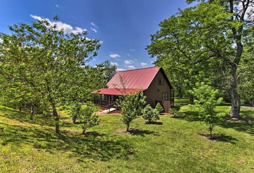 Rustic Cabin W/ Screened Deck: 8 Mi To Dollywood