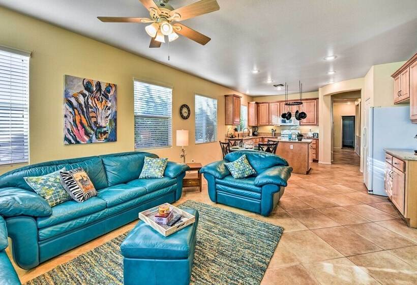 Spacious Golf Home W/ Yard At Indian Palms Resort!