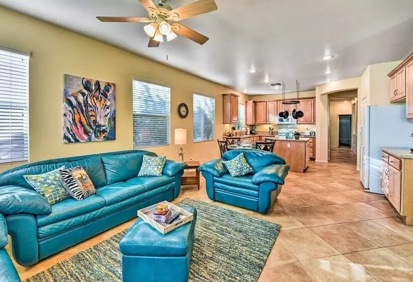 Spacious Golf Home W/ Yard At Indian Palms Resort!