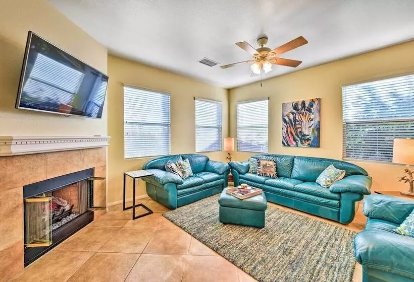 Spacious Golf Home W/ Yard At Indian Palms Resort!