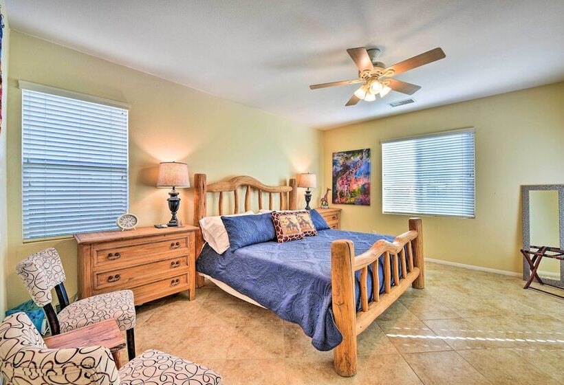 Spacious Golf Home W/ Yard At Indian Palms Resort!