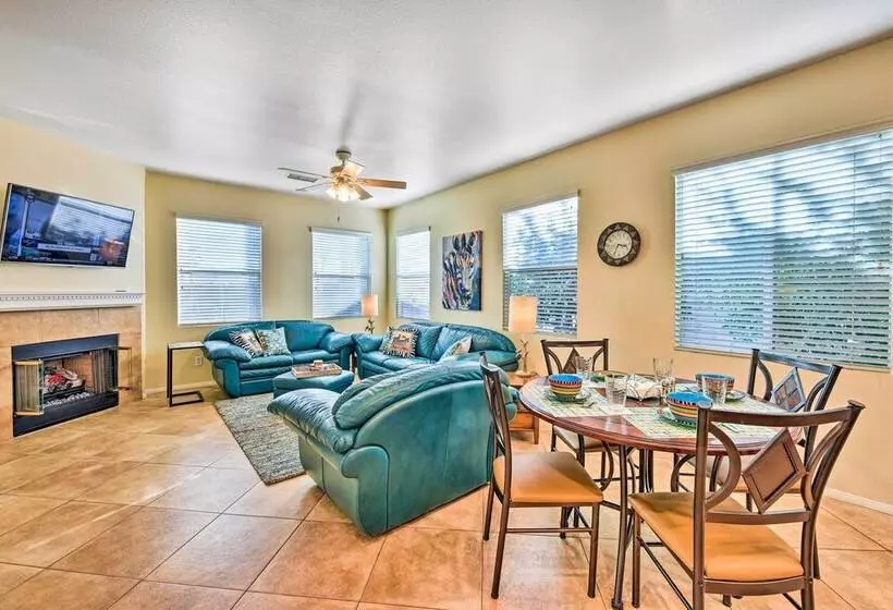 Spacious Golf Home W/ Yard At Indian Palms Resort!