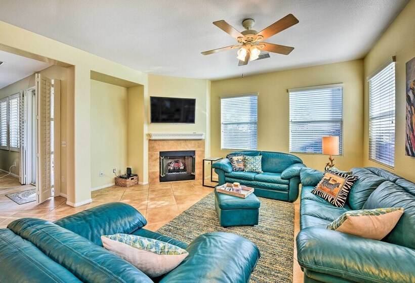 Spacious Golf Home W/ Yard At Indian Palms Resort!