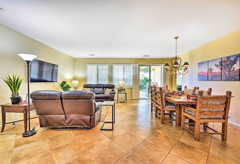 Spacious Golf Home W/ Yard At Indian Palms Resort!