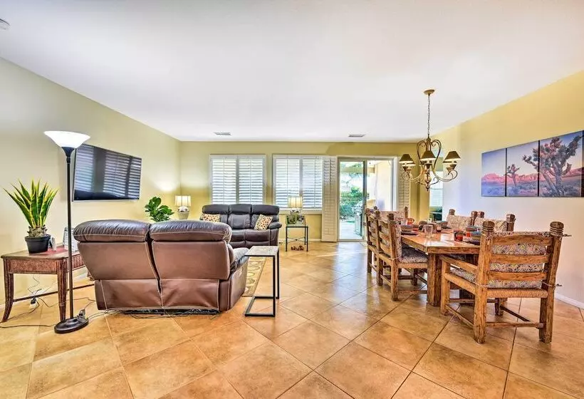 Spacious Golf Home W/ Yard At Indian Palms Resort!