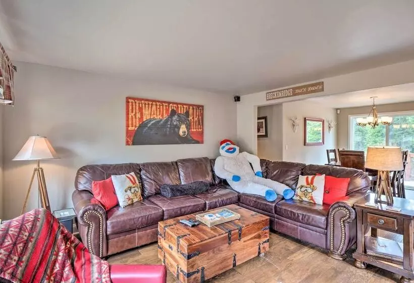 1 Mi To Quandary Trail: Idyllic Breckenridge Cabin