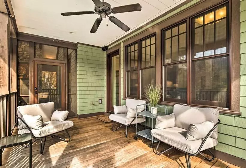 Pool & Mountain Views: Stunning Mill Spring Home!