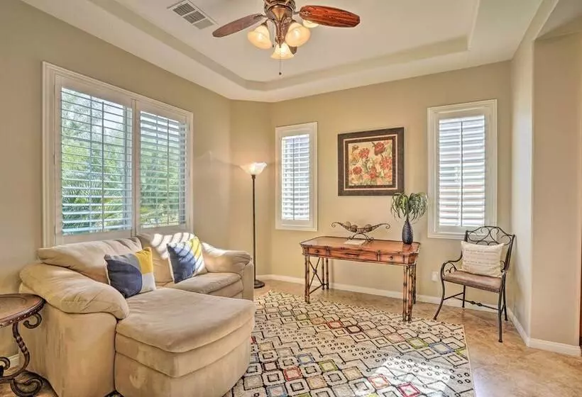 Updated Indio Home W/ Pool   6 Mi To Coachella!