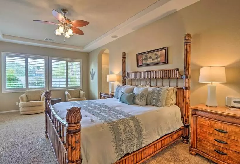 Updated Indio Home W/ Pool   6 Mi To Coachella!