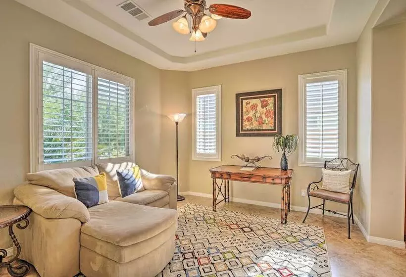 Updated Indio Home W/ Pool   6 Mi To Coachella!