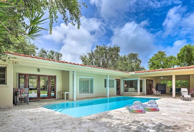 Home W/ Pool In Upscale Pinecrest Village