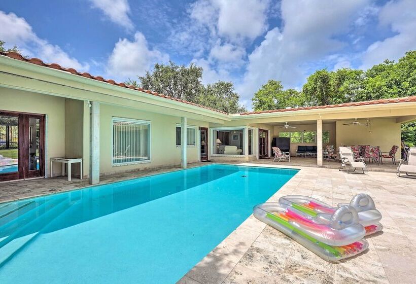 Home W/ Pool In Upscale Pinecrest Village