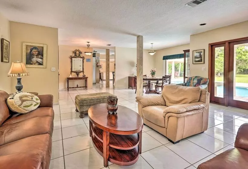 Home W/ Pool In Upscale Pinecrest Village