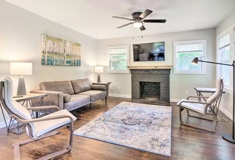 Charming Morganton Hideaway W/ Porch + Deck!