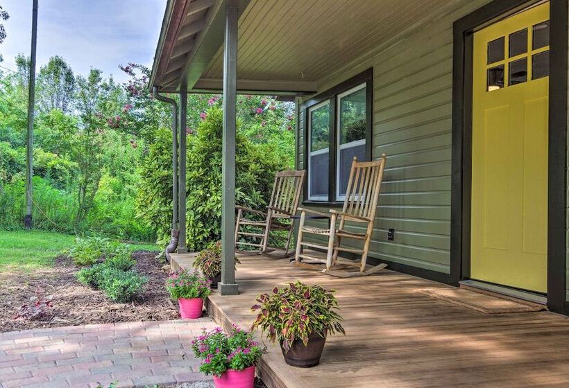 Charming Morganton Hideaway W/ Porch + Deck!