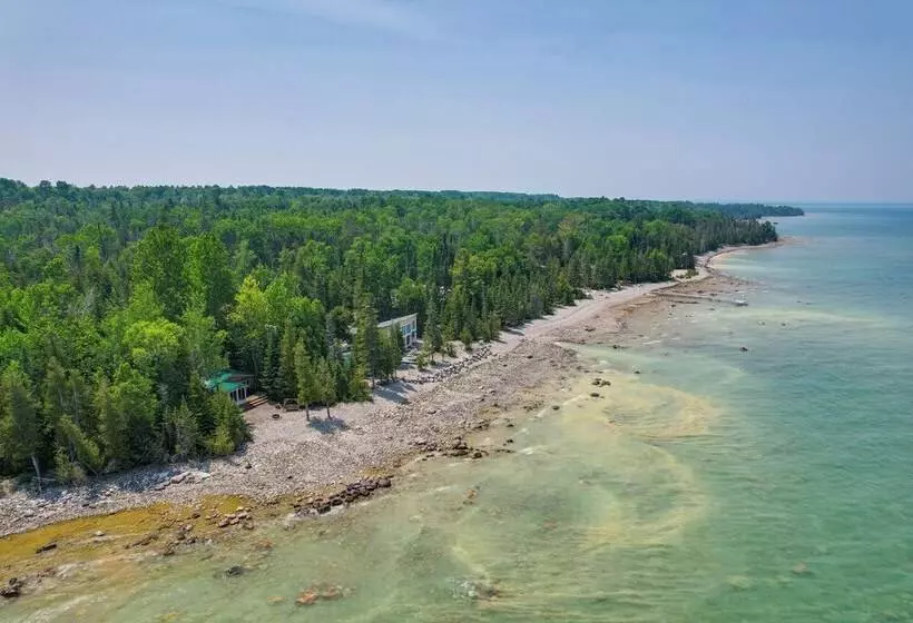 Ocqueoc Family Cabin W/ Sauna On Lake Huron!