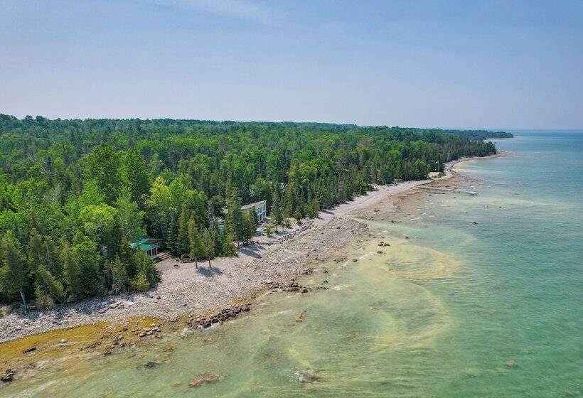 Ocqueoc Family Cabin W/ Sauna On Lake Huron!
